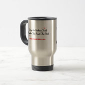 Computer Diner Travel Mug Reisbeker (Voorkant links)