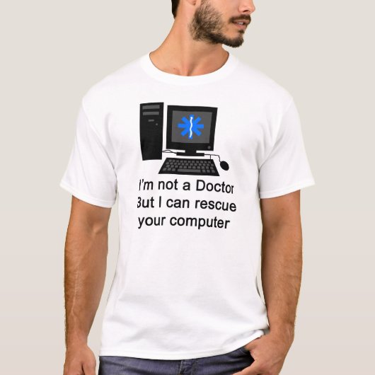 Computer Doctor T-shirt (Voorkant)