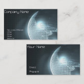 Computer Earth visitekaartje (Voorkant / Achterkant)