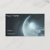 Computer Earth visitekaartje (Achterkant)