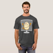 Computer Egghead T-shirt (Voorkant volledig)