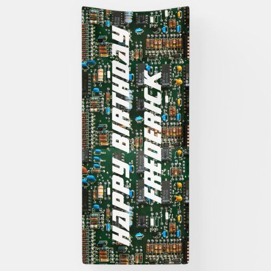 Computer Electronics PCB Frederick Spandoek (Verticaal)