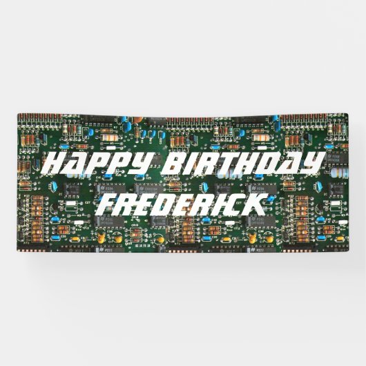 Computer Electronics PCB Frederick Spandoek (Horizontaal)