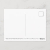 Computer Electronics Printen Circuit Board Afbeeld Briefkaart (Achterkant)