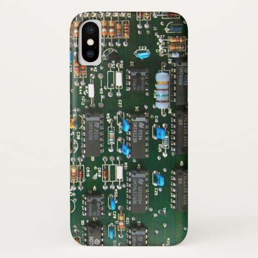 Computer Electronics Printen Circuit Board Afbeeld Case-Mate iPhone Case (Achterkant)