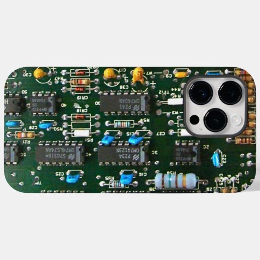 Computer Electronics Printen Circuit Board Afbeeld Case-Mate iPhone Case (Achterkant (horizontaal))