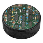 Computer Electronics Printen Circuit Board Afbeeld Hockey Puck (3/4)