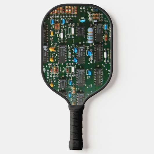 Computer Electronics Printen Circuit Board Afbeeld Pickleball Paddle (Achterkant)