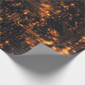 Computer en elektronica cadeaupapier (Hoek)