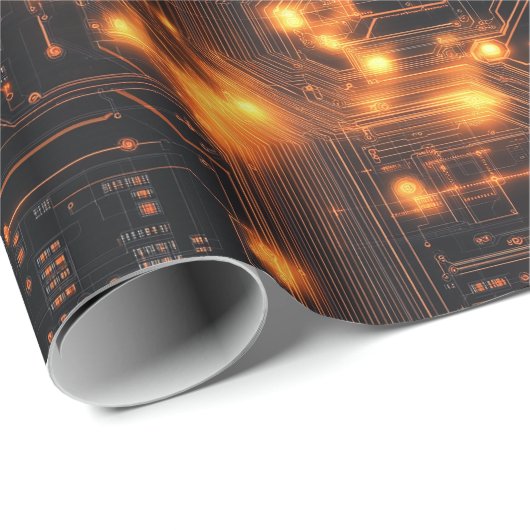 Computer en elektronica cadeaupapier (Rol Hoek)