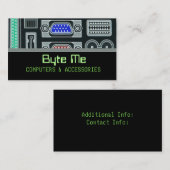 Computer- en technische Visitekaartje (Voorkant / Achterkant)