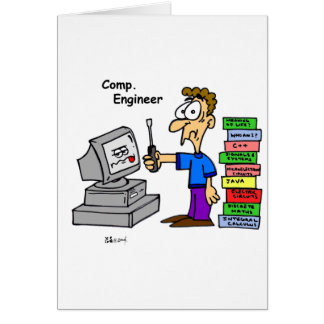 Computer Engineer Cartoon