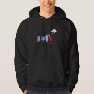 Computer Engineer Disc USB-disketteprogrammering Hoodie