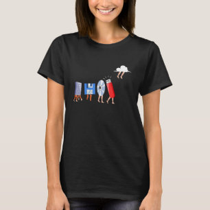 Computer Engineer Disc USB-disketteprogrammering T-shirt