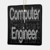 Computer Engineer Extraordinaire Ceramic Ornament (Links)