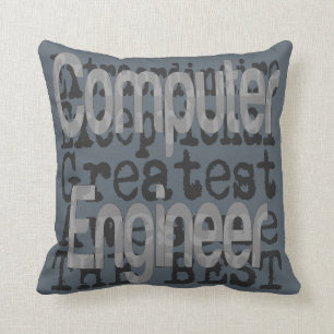 Computer Engineer Extraordinaire Kussen