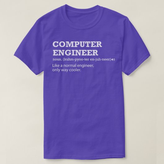 Computer Engineer Gift Ideaal voor Computer Engine T-shirt (Design voorkant)