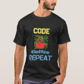 Computer Engineer Programmer Coding Tech T-shirt (Voorkant)