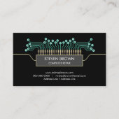 Computer engineer Science Circuit Board Code Visitekaartje (Voorkant)