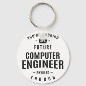 Computer Engineer Sleutelhanger (Voorkant)