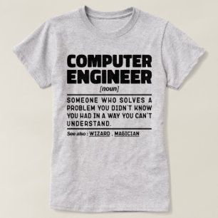 Computer Engineer zelfstandig naamwoord Sarcastic  T-shirt