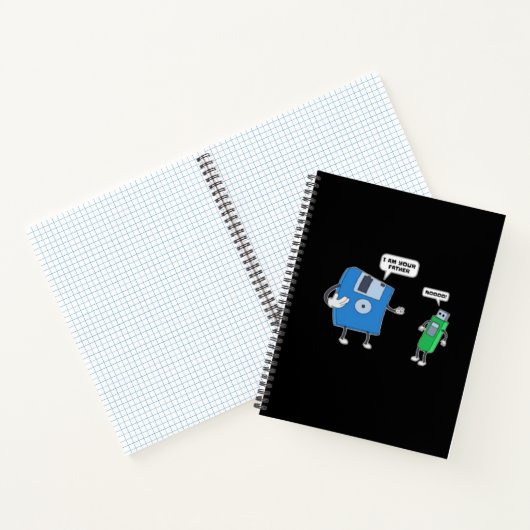 Computer Engineering Father & Son Disc Gift Notitieboek (Binnen)