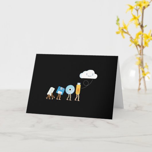 Computer Engineering Funny Geek Engineer Software Kaart (Gele Bloem)