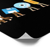 Computer Engineering Funny Geek Engineer Software Poster (Hoek)