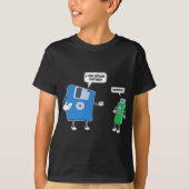 Computer Engineering I Vader & Son Floppy Disk En T-shirt (Voorkant)