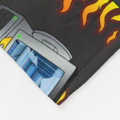 Computer Fire Fleece Deken, Alle maten (Hoek)