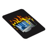 Computer Fire Flexibele fotomagneet Magneet (Rechterzijde)