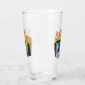 Computer Fire Glass Cup Glas (Rechts)