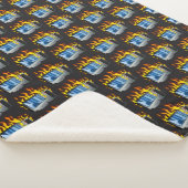 Computer Fire Sherpa Deken (3/4)