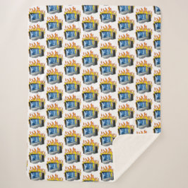 Computer Fire Sherpa Deken