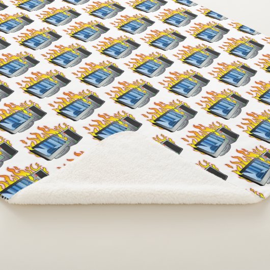 Computer Fire Sherpa Deken (3/4)