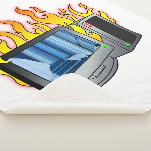 Computer Fire Sherpa Deken (3/4)