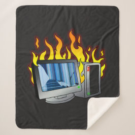 Computer Fire Sherpa Deken