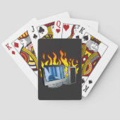 Computer Fire Speelkaarten (Achterkant)