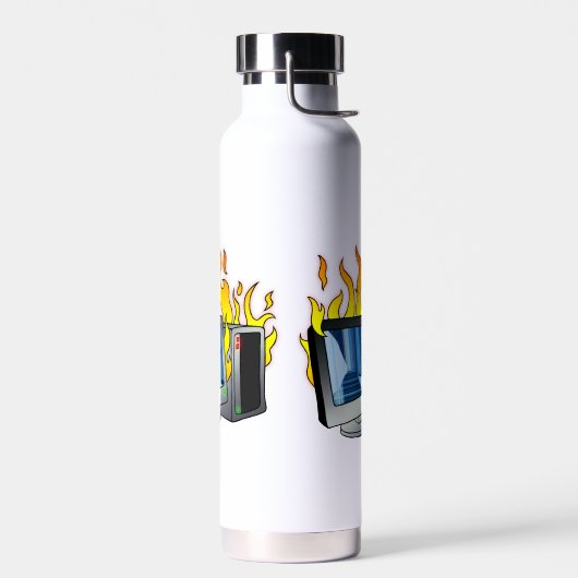 Computer Fire Thor Koper vacuüm geïsoleerde fles (Links)