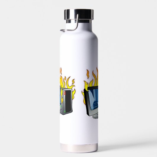 Computer Fire Thor Koper vacuüm geïsoleerde fles (Rechts)