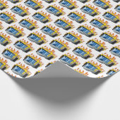 Computer Fire Wrapping Paper Cadeaupapier (Hoek)