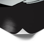 Computer Fire Zazzle Glossy Poster (Hoek)