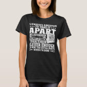 Computer Fixing Information Technology Computer R T-shirt (Voorkant)