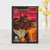 Computer Game Fan Verjaardag Kaart Modern (Gele Bloem)