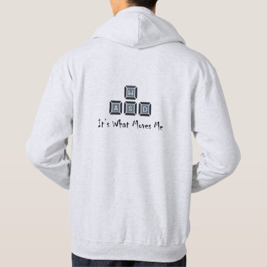 Computer Gamer Hoodie (Achterkant)