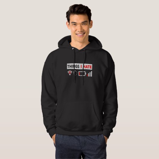 Computer Gamer Videogame Programmeur SQL Database Hoodie (Voorkant volledig)