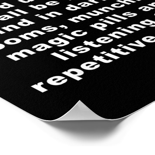 Computer Games Dont Affect Us Funny  Poster (Hoek)