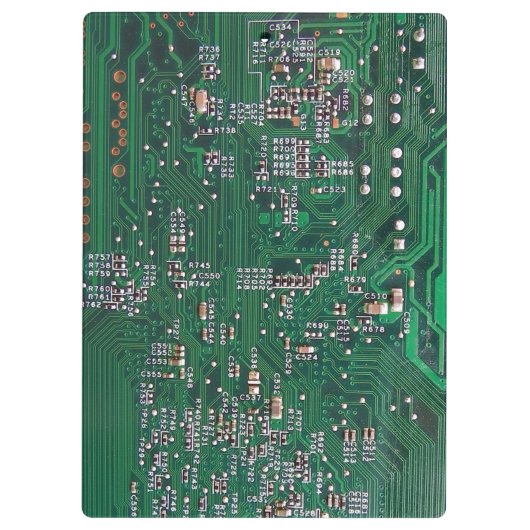 Computer Geek Circuit Klembord (Achterkant)