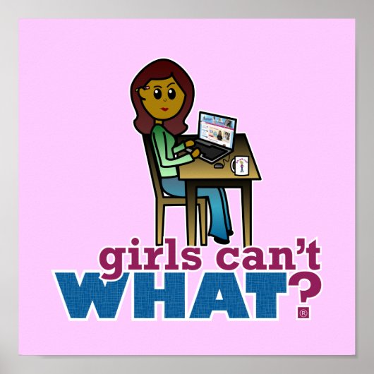 Computer Geek - Donker Poster (Voorkant)