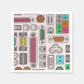 Computer Geek Input Pattern Servet (Voorkant)